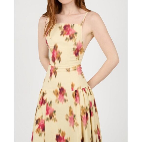 WeWoreWhat Women’s Flare Panel Midi Dress – Black – Size 2 - Picture 2 of 4